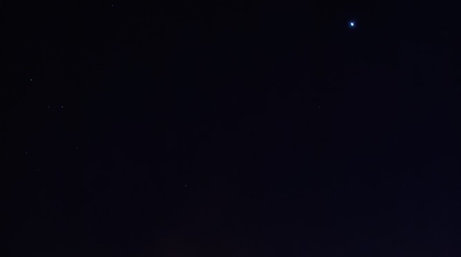 Conjunción Júpiter y Vénus 2015