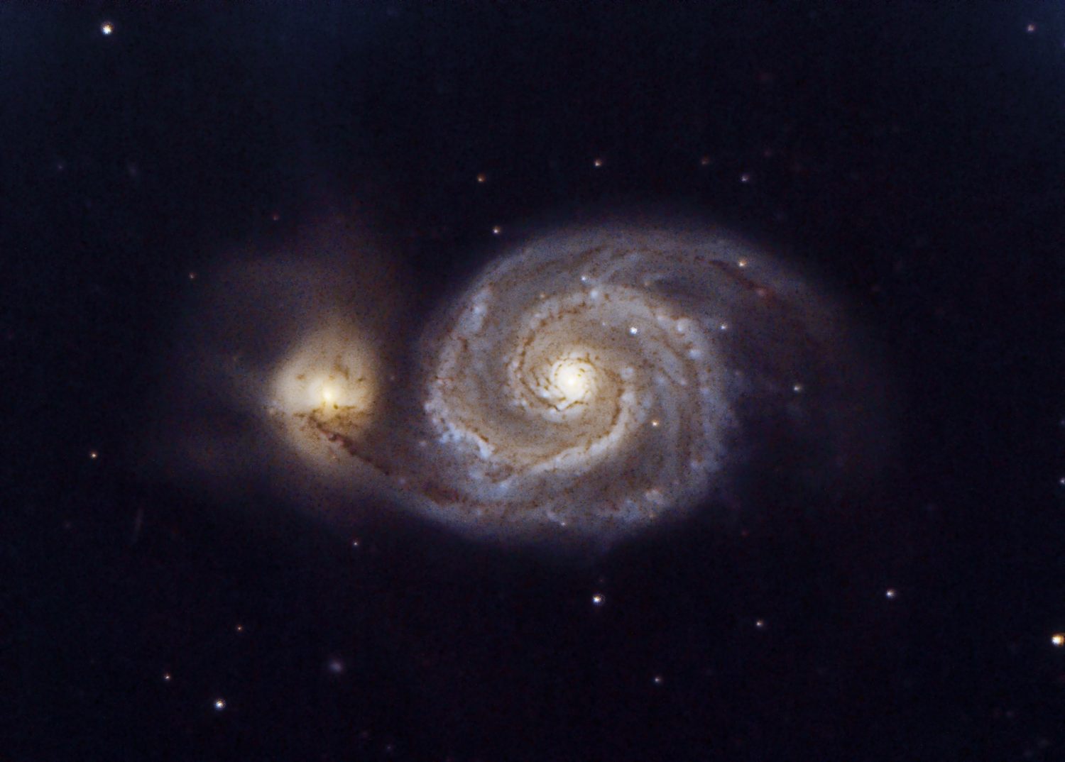 Galaxia del Remolino (Whirpool) M51 | Astroalcoy